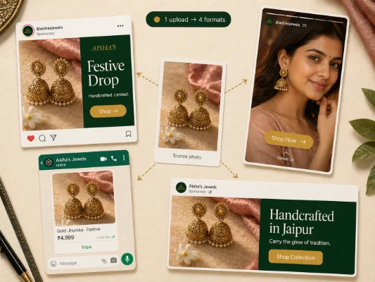 Posts and ads preview